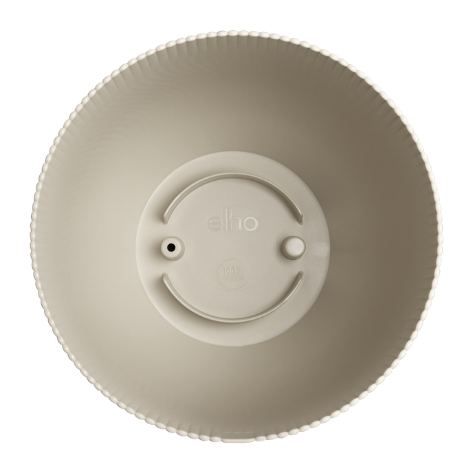 sereh rond 30cm paddenstoel beige
